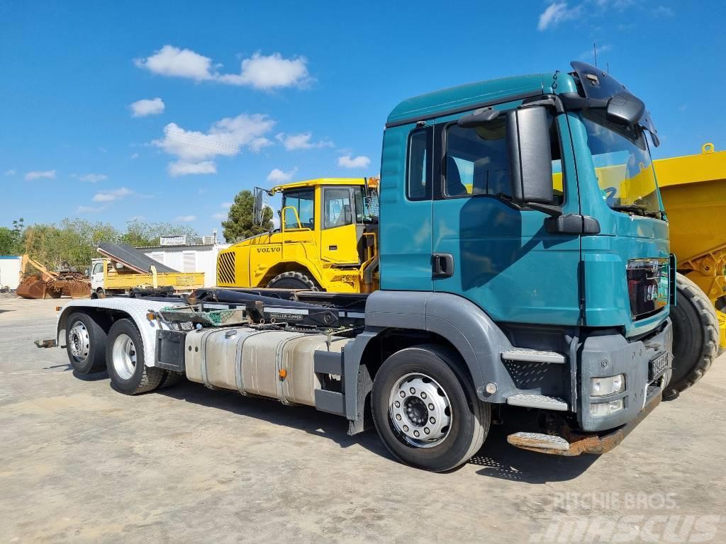 MAN TGS 26.400 Camion cadru container