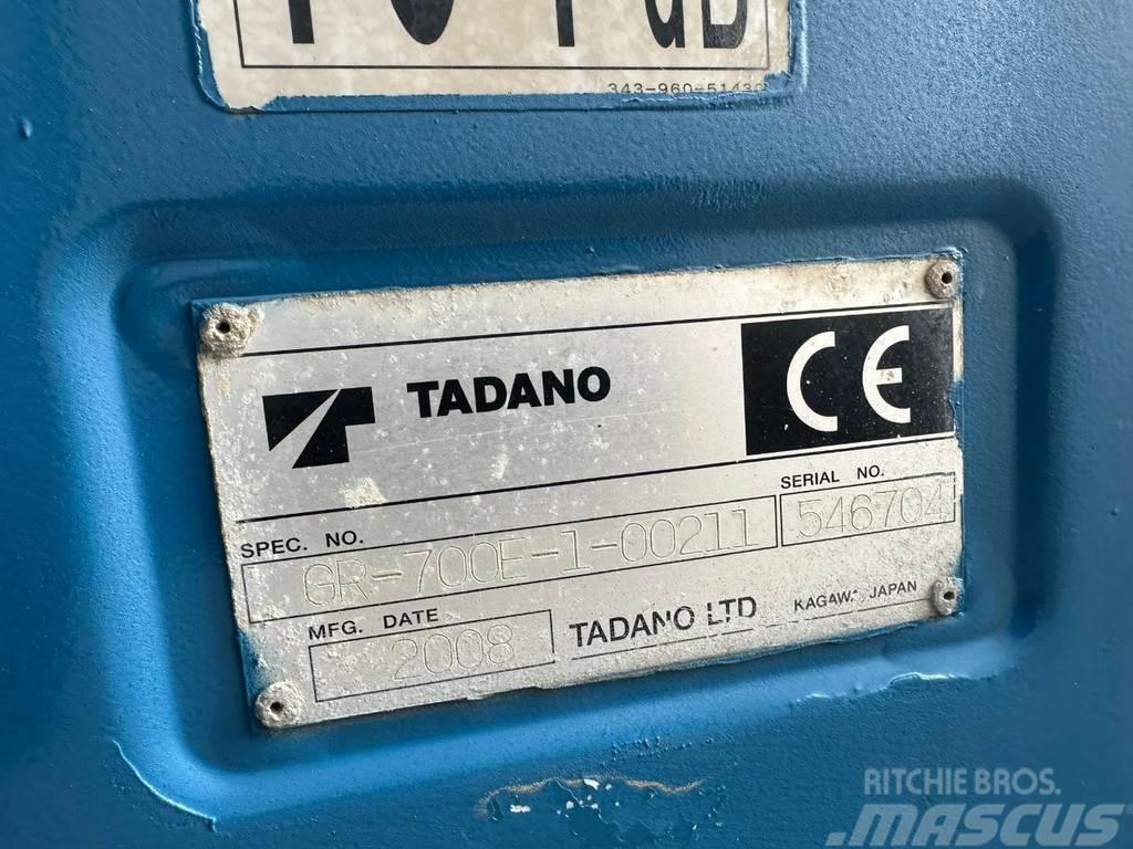 Tadano GR-700E-1-00211 + JIB ROUGH TERRAIN CRANE/RT CRANE Macara teren accidentat