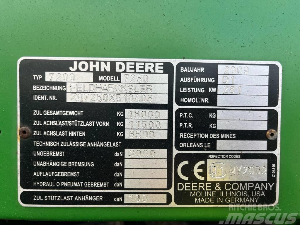 John Deere 7250 Forajere cu autopropulsare