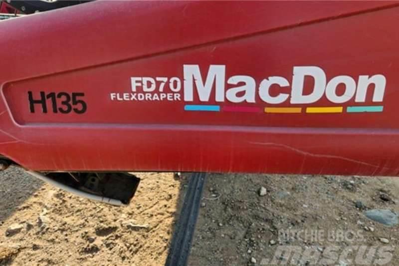MacDon FD135 Draper Altele