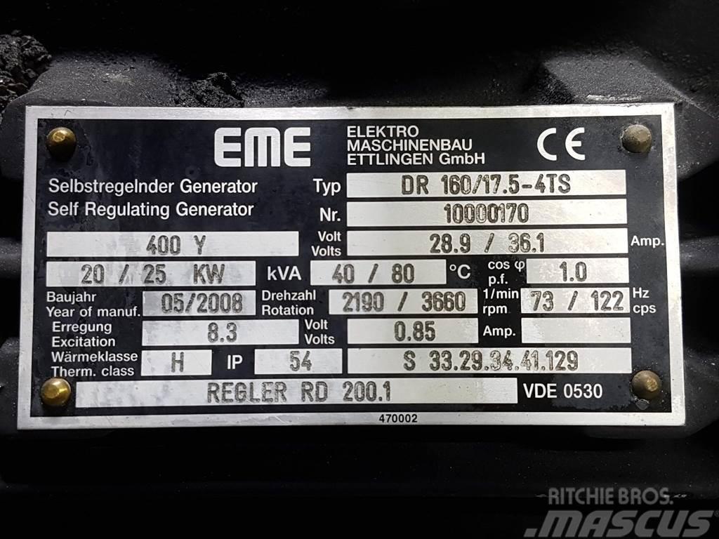 Vögele VISION 5100-2/5103-2-EME DR160/17.5-4TS-Generator Alte generatoare