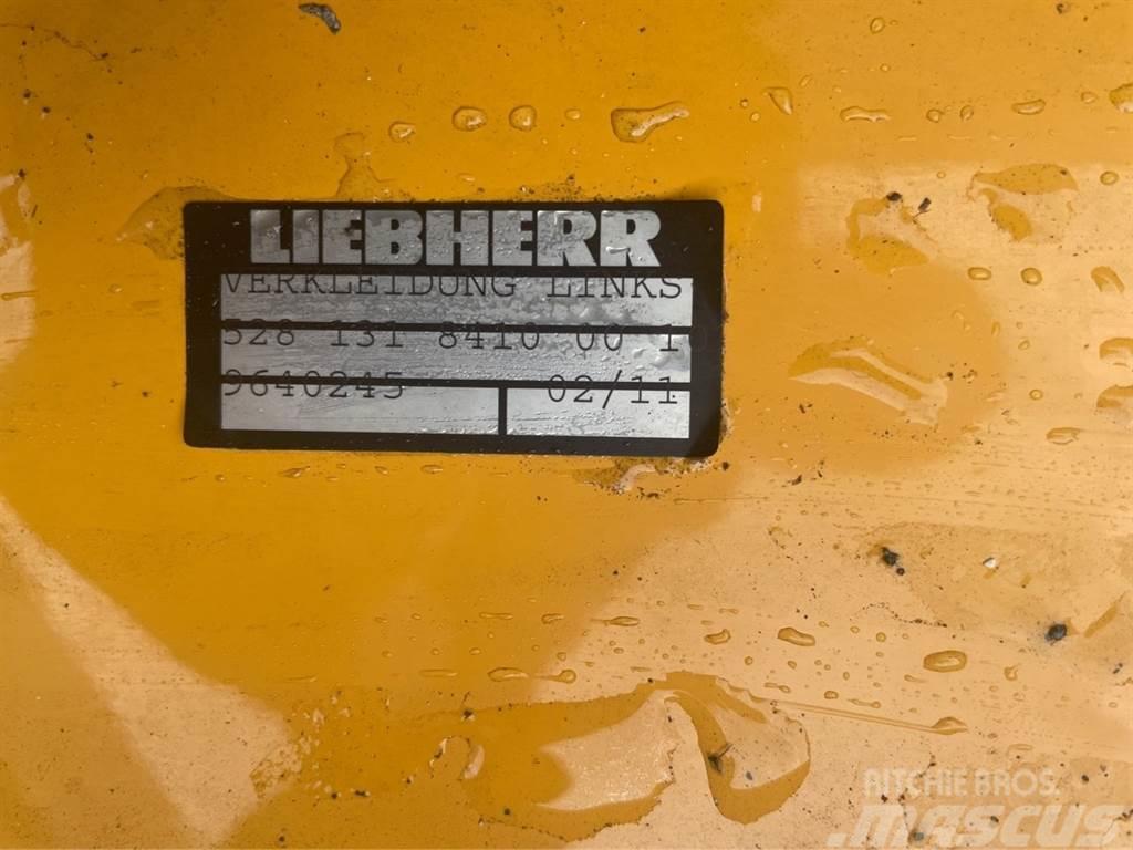 Liebherr A934C-9640245-Covering left/Verkleidung links Sasiuri si suspensii