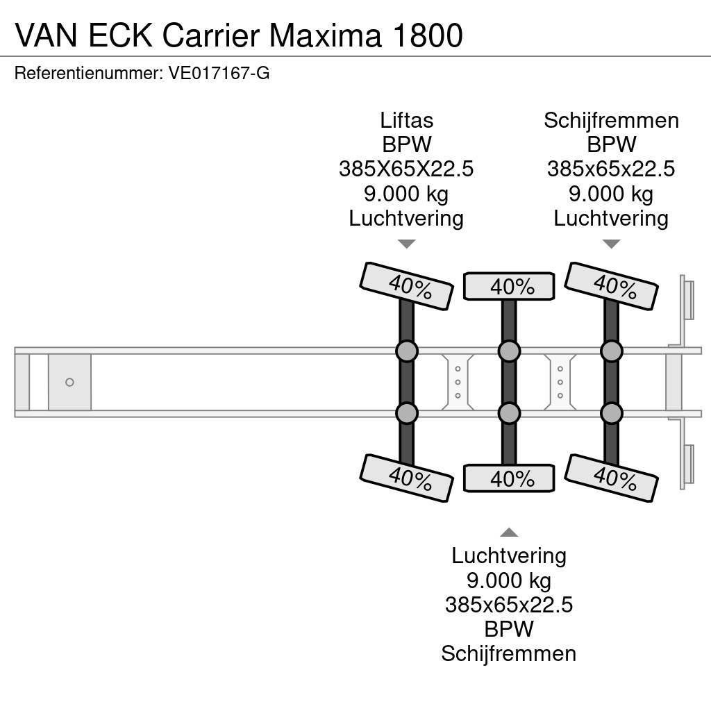 Van Eck Carrier Maxima 1800 Semi-remorci cu temperatura controlata