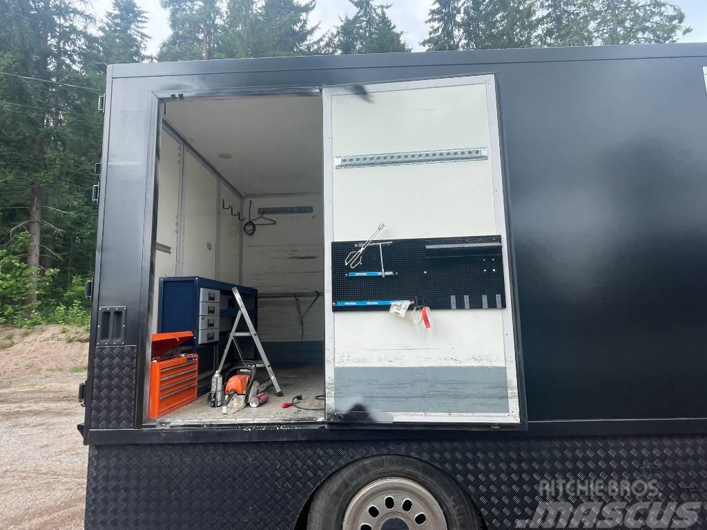 Renault Midlum matkailuauto/motocross huolto-auto Rulote si caravane