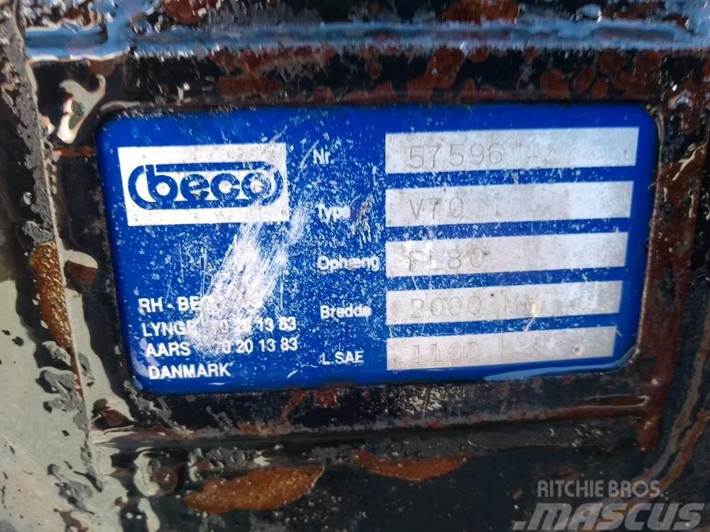 Beco Böschungslöffel S8 Excavator