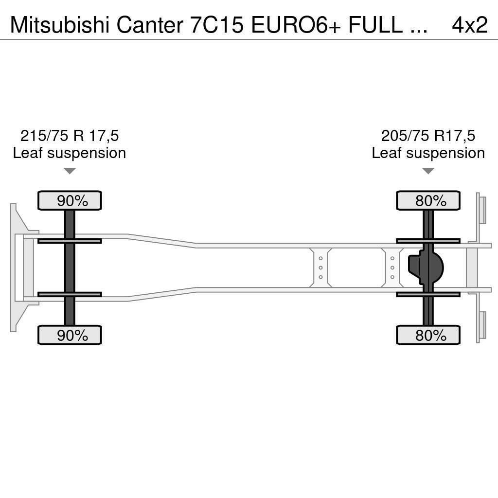 Mitsubishi Canter 7C15 EURO6+ FULL STEEL + AUTOMATIC Camion cu control de temperatura
