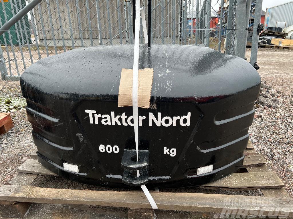  Traktor Nord Frontvikt olika storlekar 600-1800kg Greutăți față