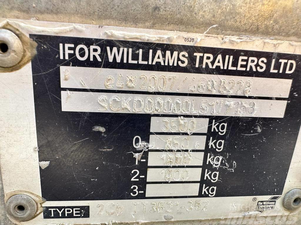 Ifor Williams TT3621 Trailer Remorci rabatabile