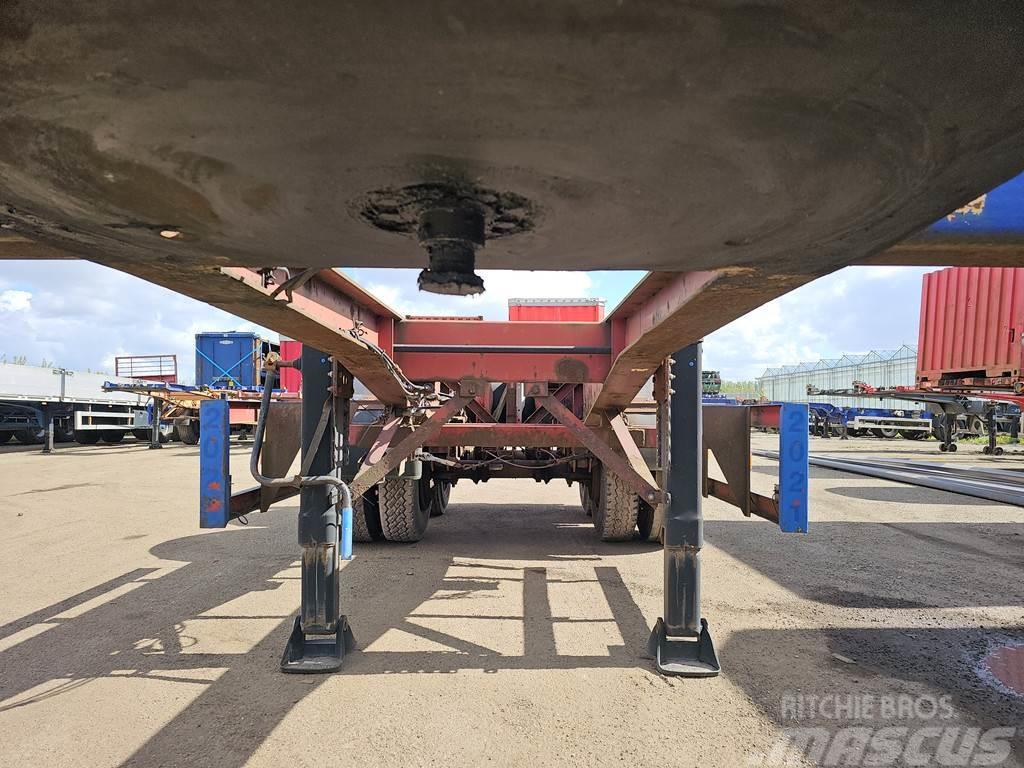 Köhler Elmshorn 20 ft container chassis  steel springs do Camion cu semi-remorca cu incarcator