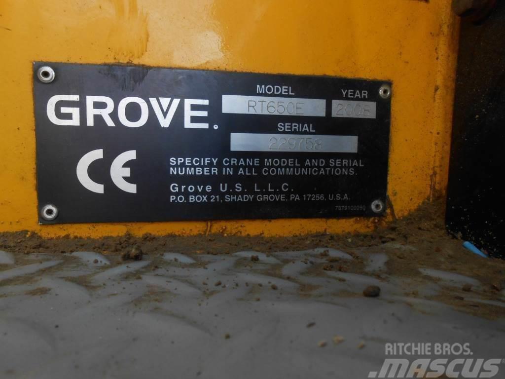 Grove RT 650 E Macara teren accidentat