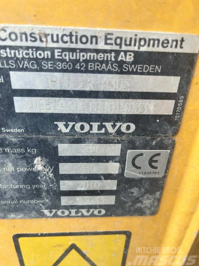 Volvo A 30 E Transportoare articulate