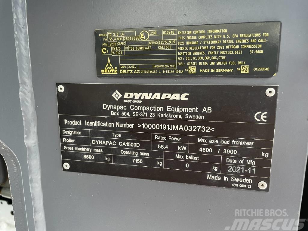 Dynapac CA1500D Compactoare monocilindrice