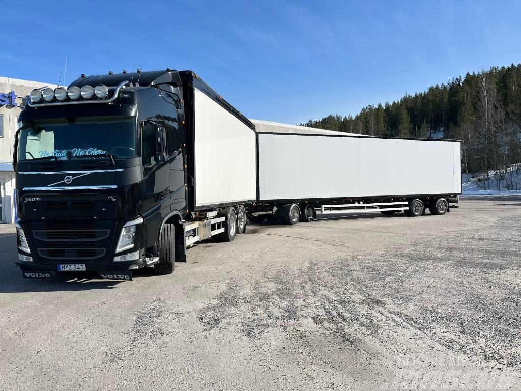 Volvo FH540 Bil & Släp Camion transport aschii