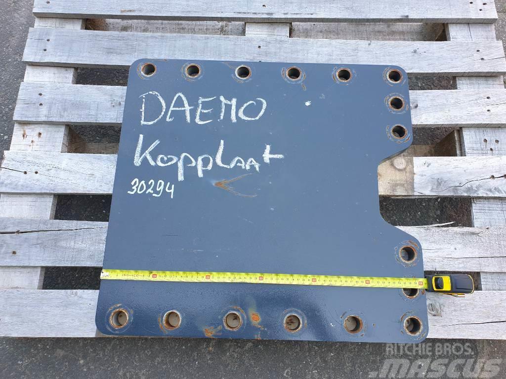 Daemo Head plate DMC330R rotating crusher shear Conectoare rapide