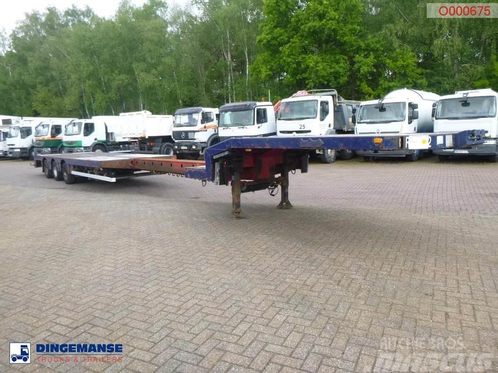 Nooteboom 3-axle semi-lowbed trailer OSDS-48-03V / ext. 15 m Semi-remorca agabaritica