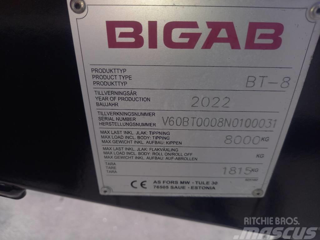 Bigab BT8 Autobasculante remorci