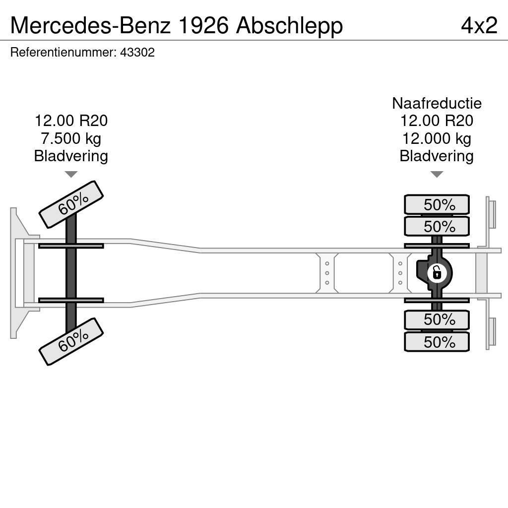 Mercedes-Benz 1926 Abschlepp Vehicule de recuperare