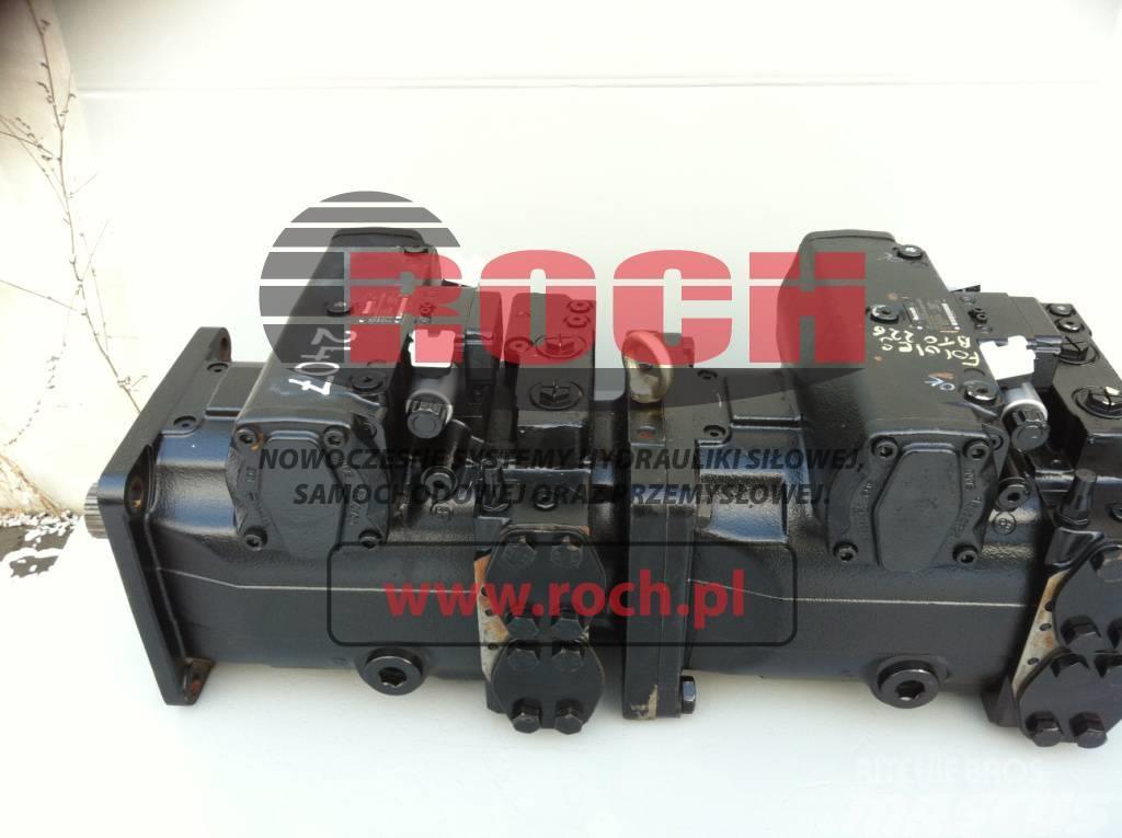 Tana OY  G450 G500 Rexroth Pompa Pump A4V+A4V Hidraulice