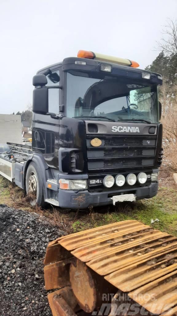 Scania R124LB6x2 Camioane platforma/prelata