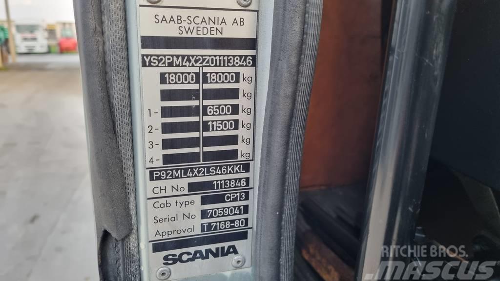 Scania 92H 300 4x2 stake body - spring Camioane platforma/prelata