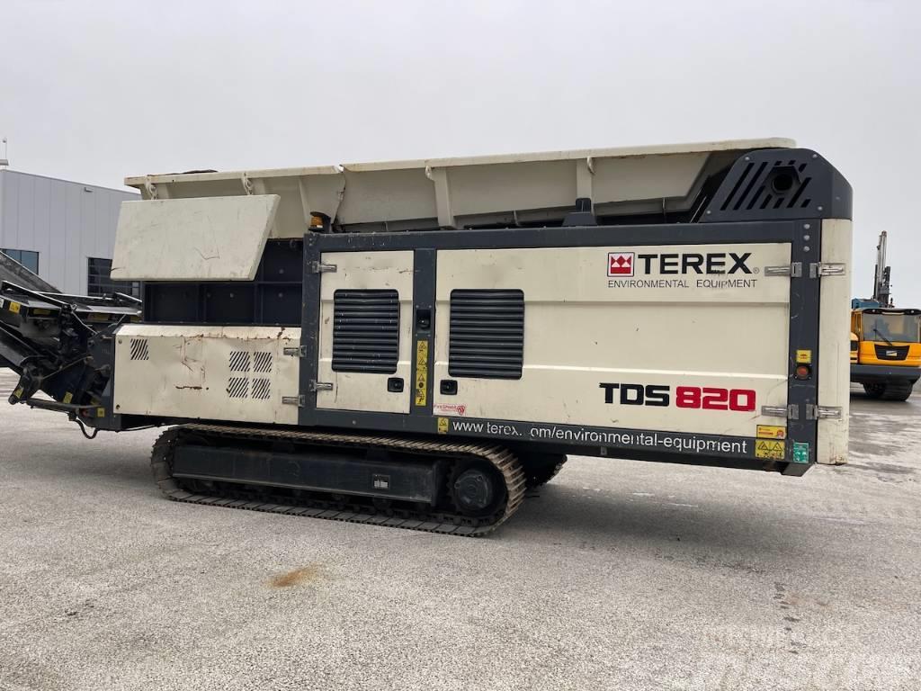 Terex TDS 820 Shredder Masina de tocat deseuri