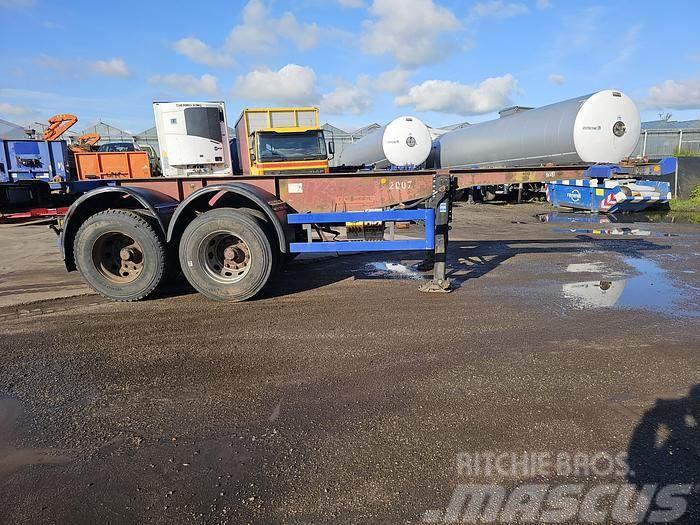 Köhler Elmshorn 2 axle | 20 foot | container chassis | st Camion cu semi-remorca cu incarcator