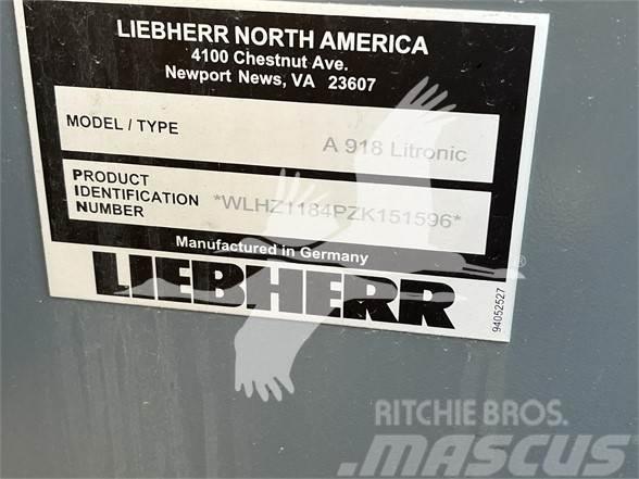 Liebherr A918 COMPACT LITRONIC Excavatoare cu roti
