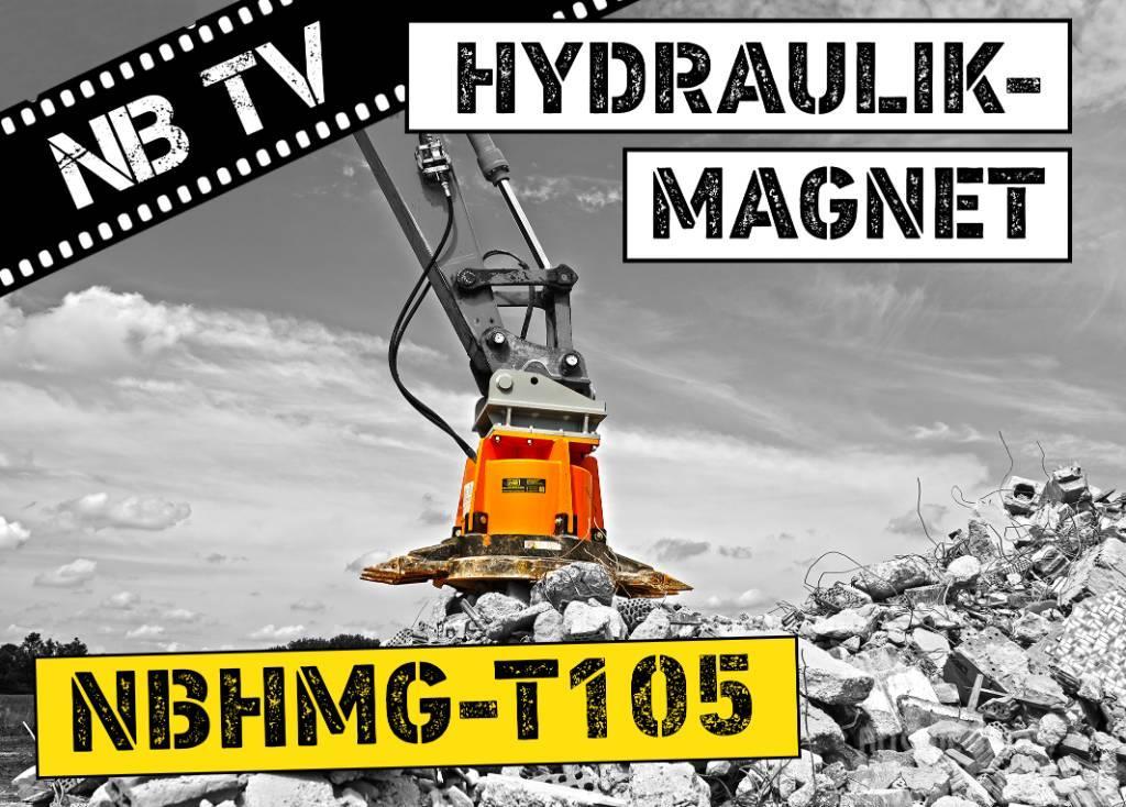  Hydraulikmagnet NBHMG T105 | Baggermagnet | 19-23t Excavatoare pe senile