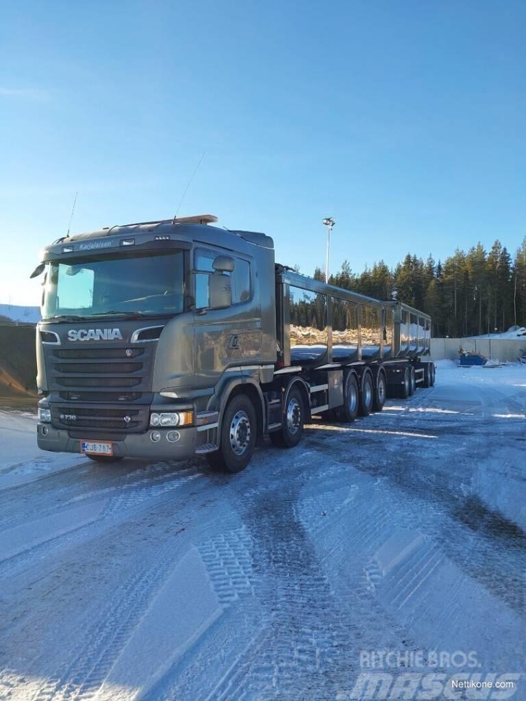 Scania R730 - 58 m3 yhdistelmä LB10x4*6HNB Autobasculanta