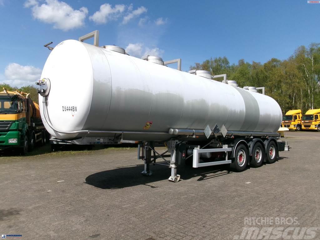 Maisonneuve Chemical tank inox L4BH 33.4 m3 / 1 comp Cisterna semi-remorci