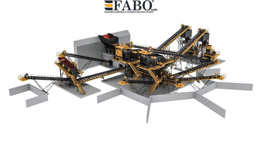 Fabo 500 T/H STATIONARY CRUSHING PLANT Concasoare