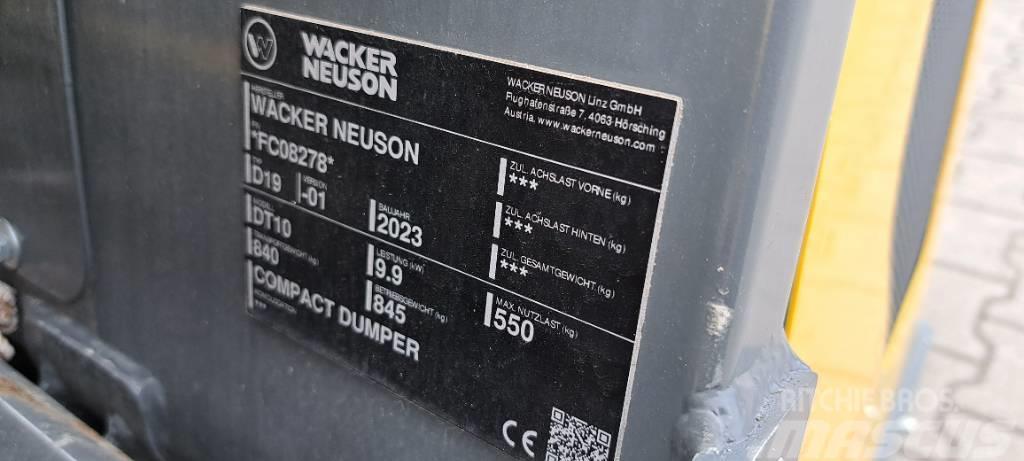 Wacker Neuson DT10 Autobasculante cu senile