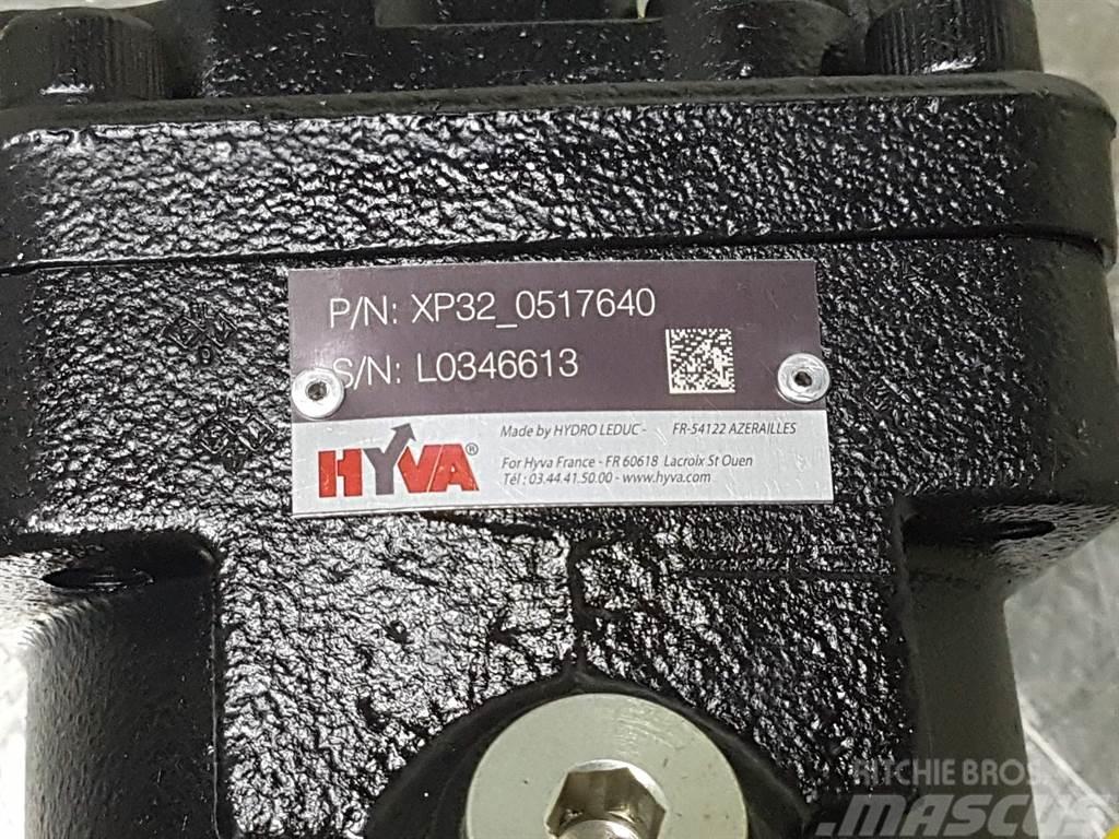 Hyva XP32_0517640-Hydraulic motor/Hydraulikmotor Hidraulice