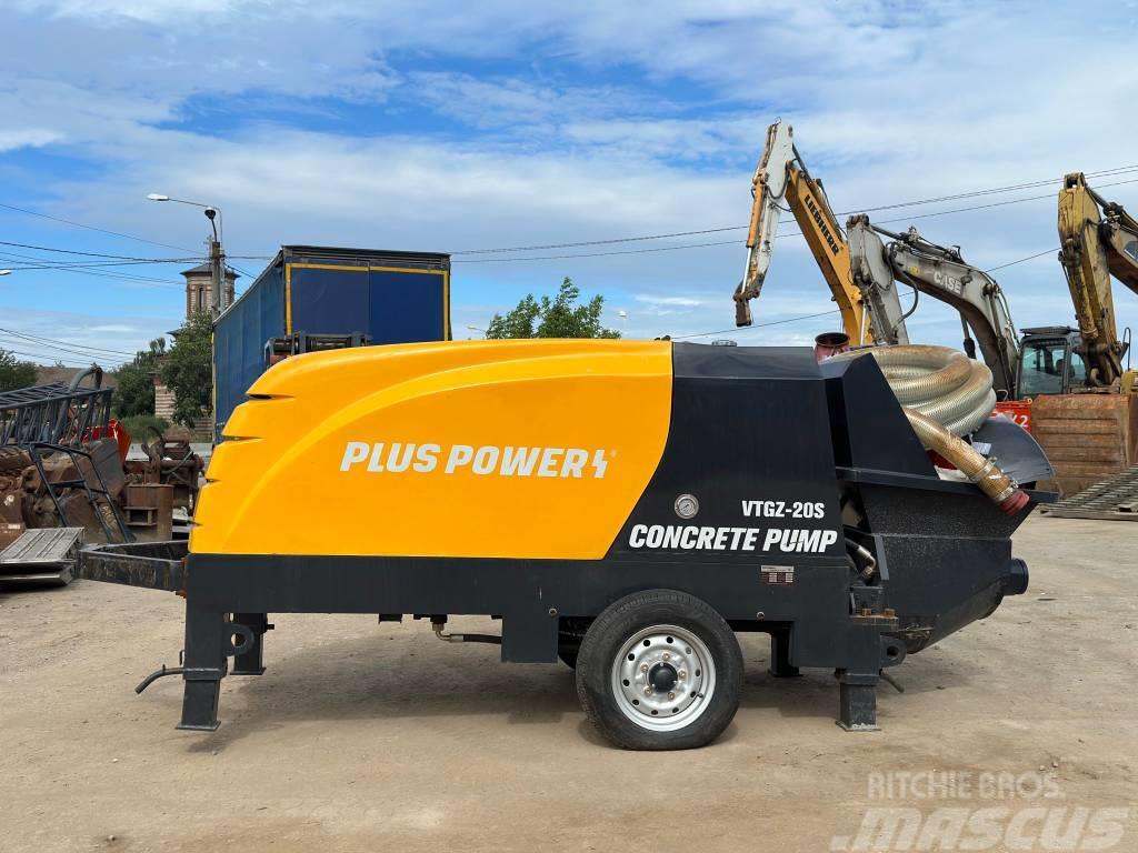 Plus Power VTGZ-20S Pompa pentru beton