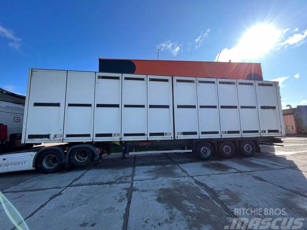 Schmitz Cargobull NKS SCB S3B BOX L=13682 mm Semi-remorci transport animale