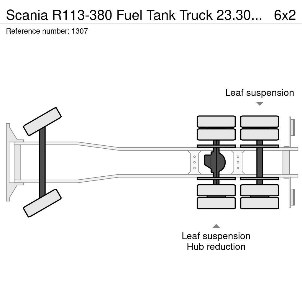Scania R113-380 Fuel Tank Truck 23.300 Liters 10 Tyre Man Cisterne