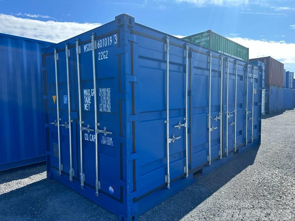  container ny 20fot hel öppningsbar långsida och en Containere speciale