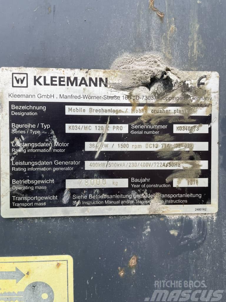 Kleemann K034 / MC 120 Z Pro Concasoare mobile