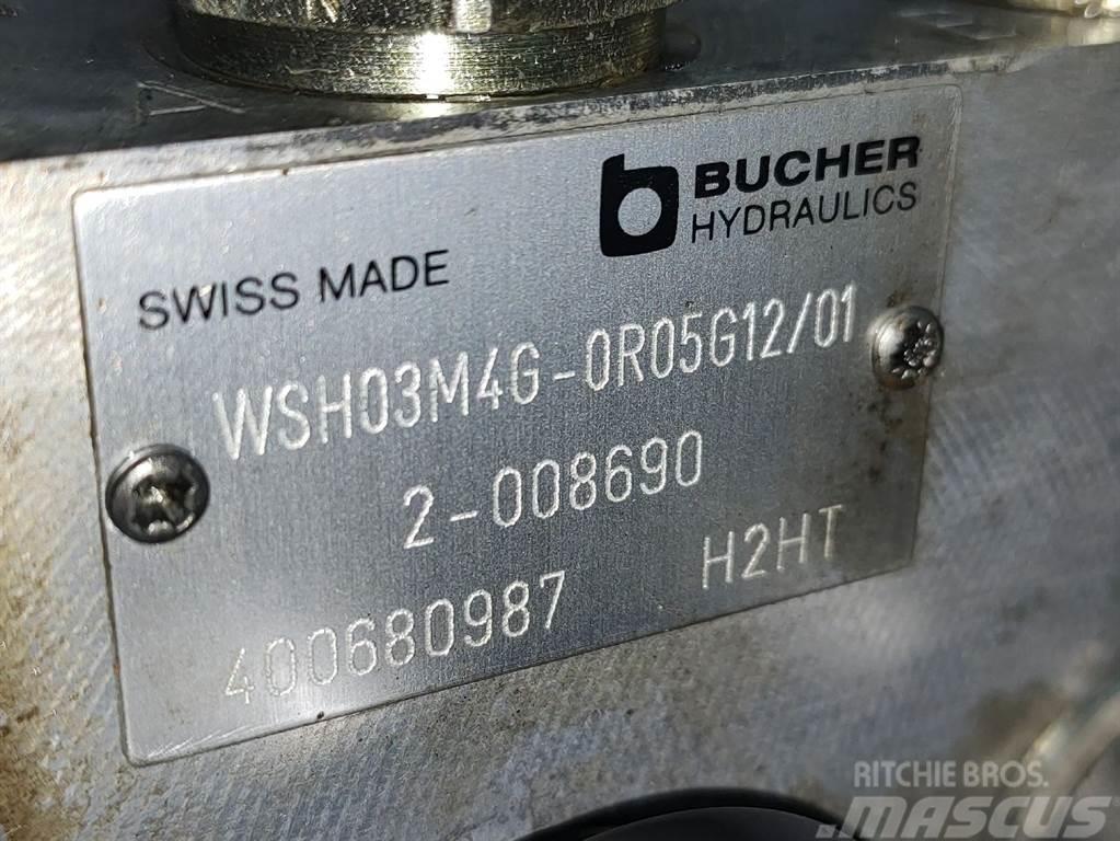 Bucher CITYCAT5000-Bucher Hydraulics WSH03M4G-Valve Hidraulice