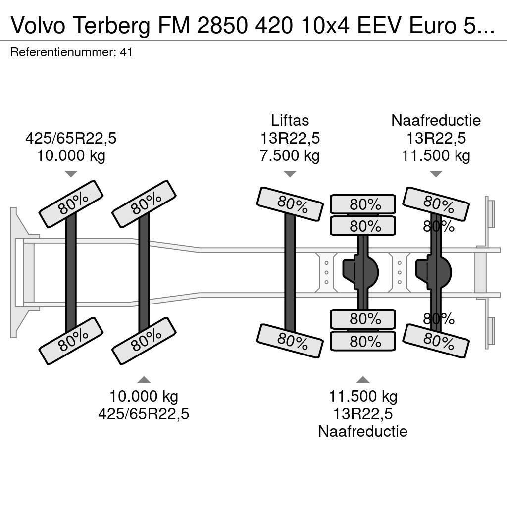 Volvo Terberg FM 2850 420 10x4 EEV Euro 5 Liebherr 15 Ku Betoniera