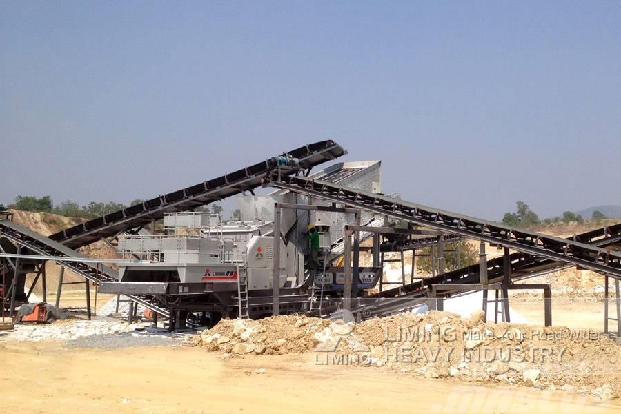 Liming 150 TPH portable mobile stone crusher and screen p Concasoare mobile
