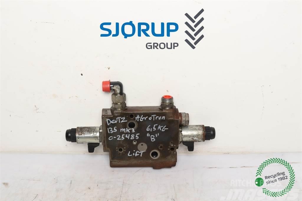 Deutz-Fahr Agrotron 135 Hydraulic lift valve Hidraulice