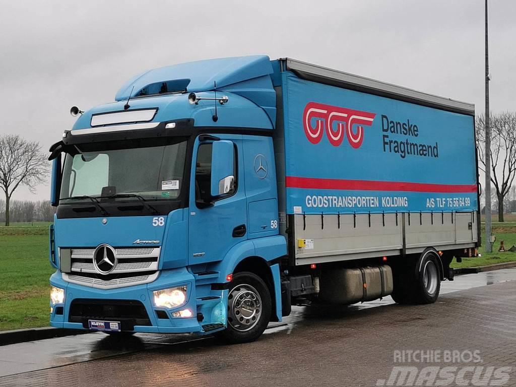 Mercedes-Benz ACTROS 1830 ll taillift Camion cu prelata