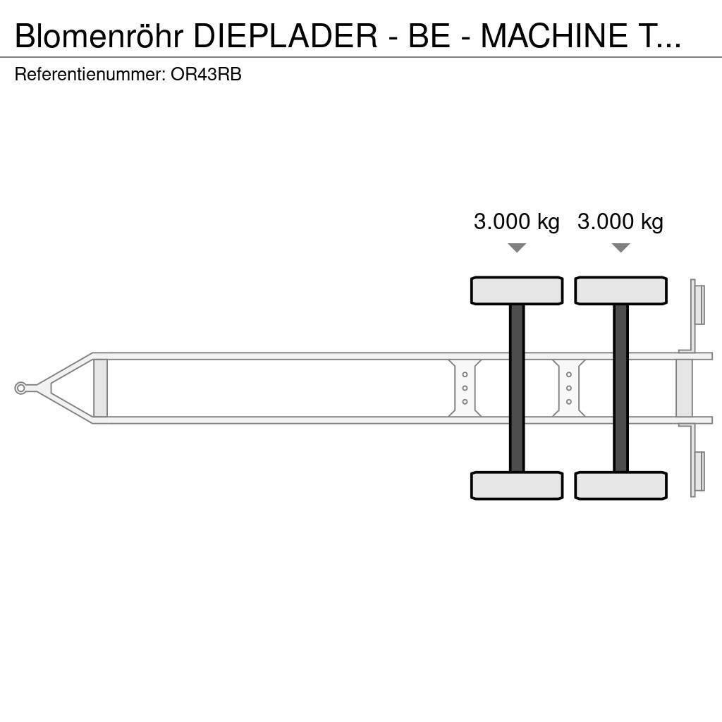  Blomenrohr DIEPLADER - BE - MACHINE TRANSPORT Incarcator agabaritic