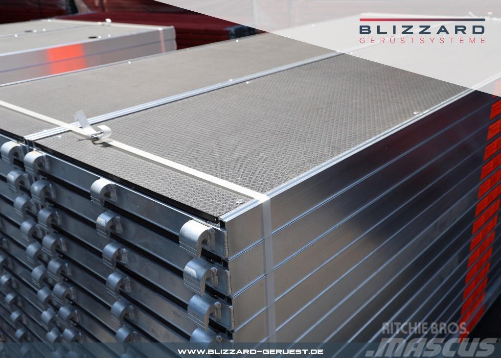 Blizzard Gerüstsysteme 130,16 m² Aluminium Gerüst + Alu-Rah Schele