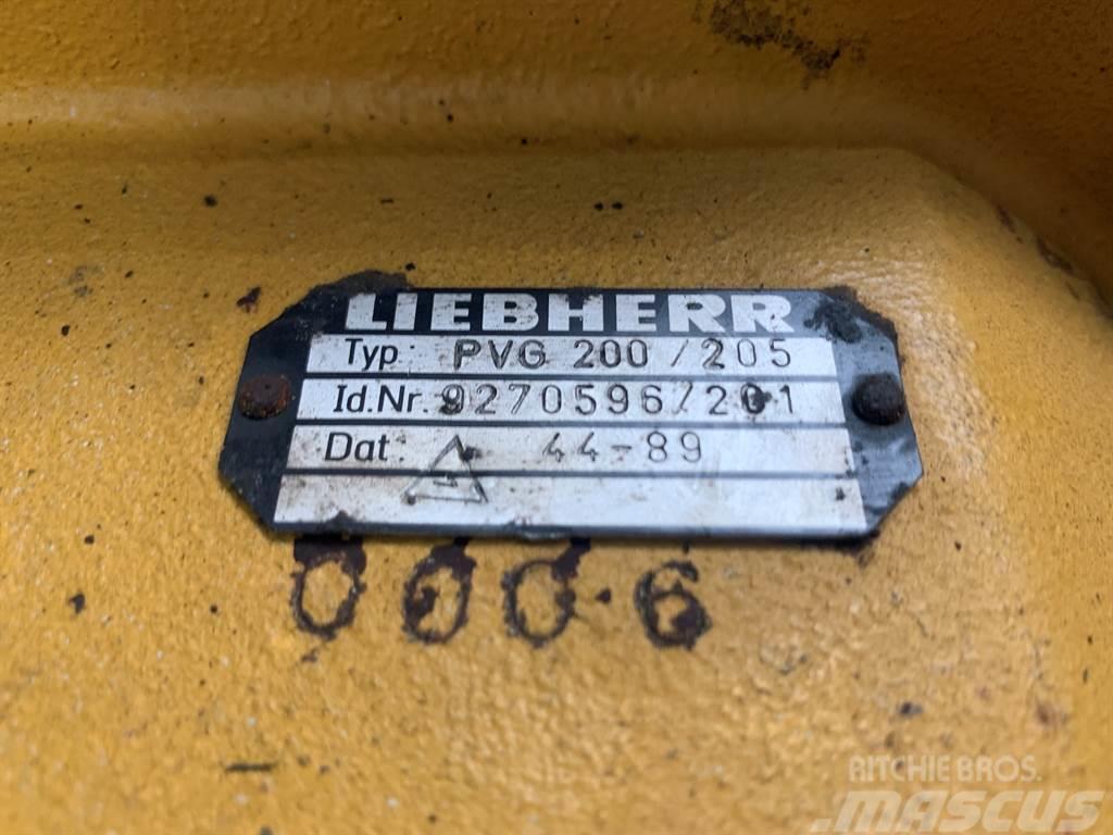 Liebherr L 541 - PVG200/ 205 - Transmission/Getriebe Transmisie