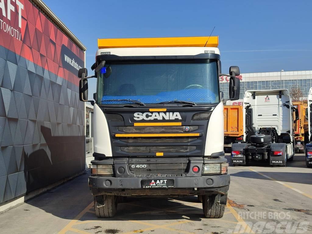 Scania 2015 G 400 E5 AC HARDOX TIPPER Autobasculanta