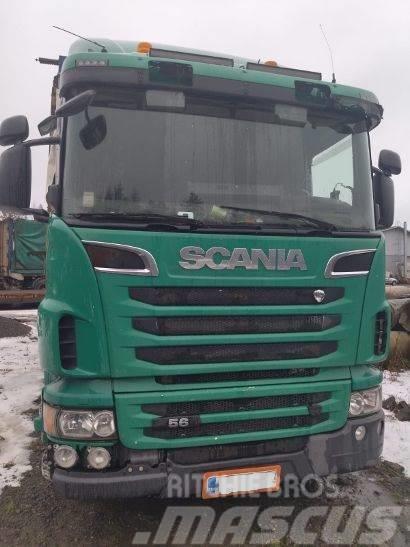 Scania 560 +Laurell Camion transport aschii