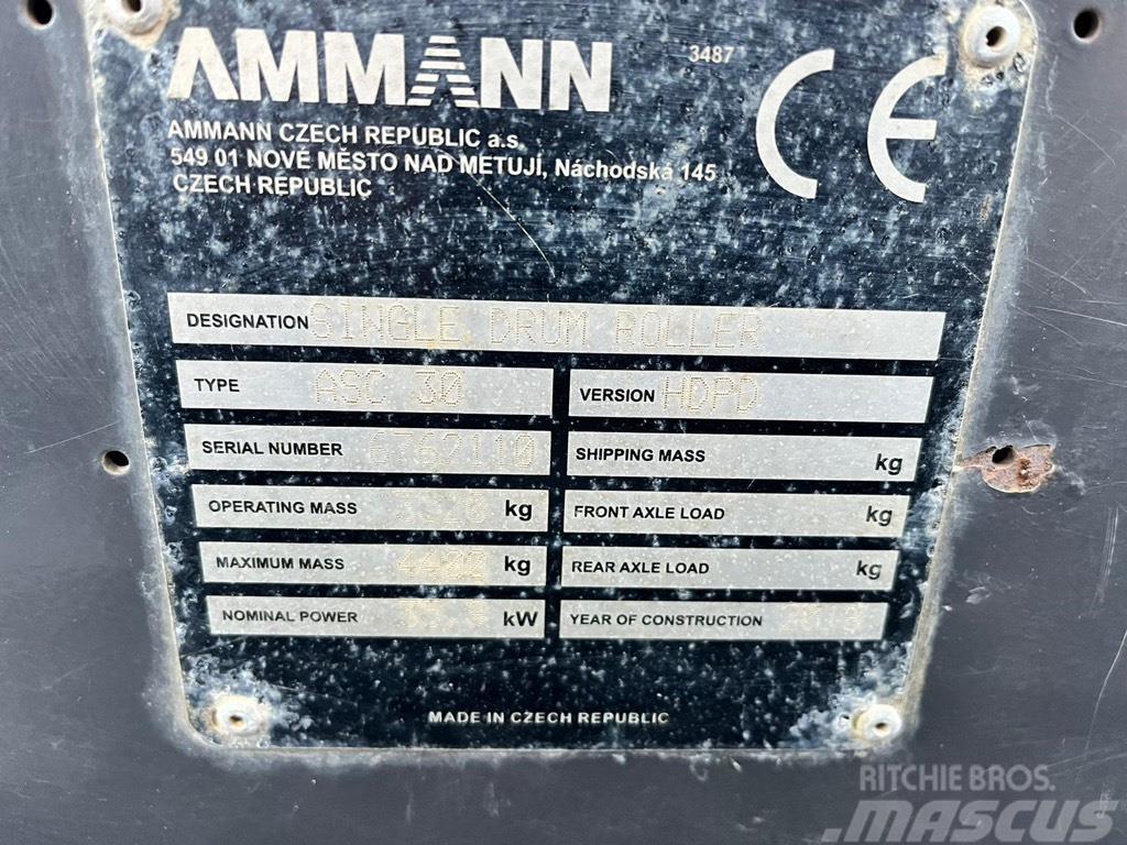 Ammann ASC 30 Compactoare monocilindrice