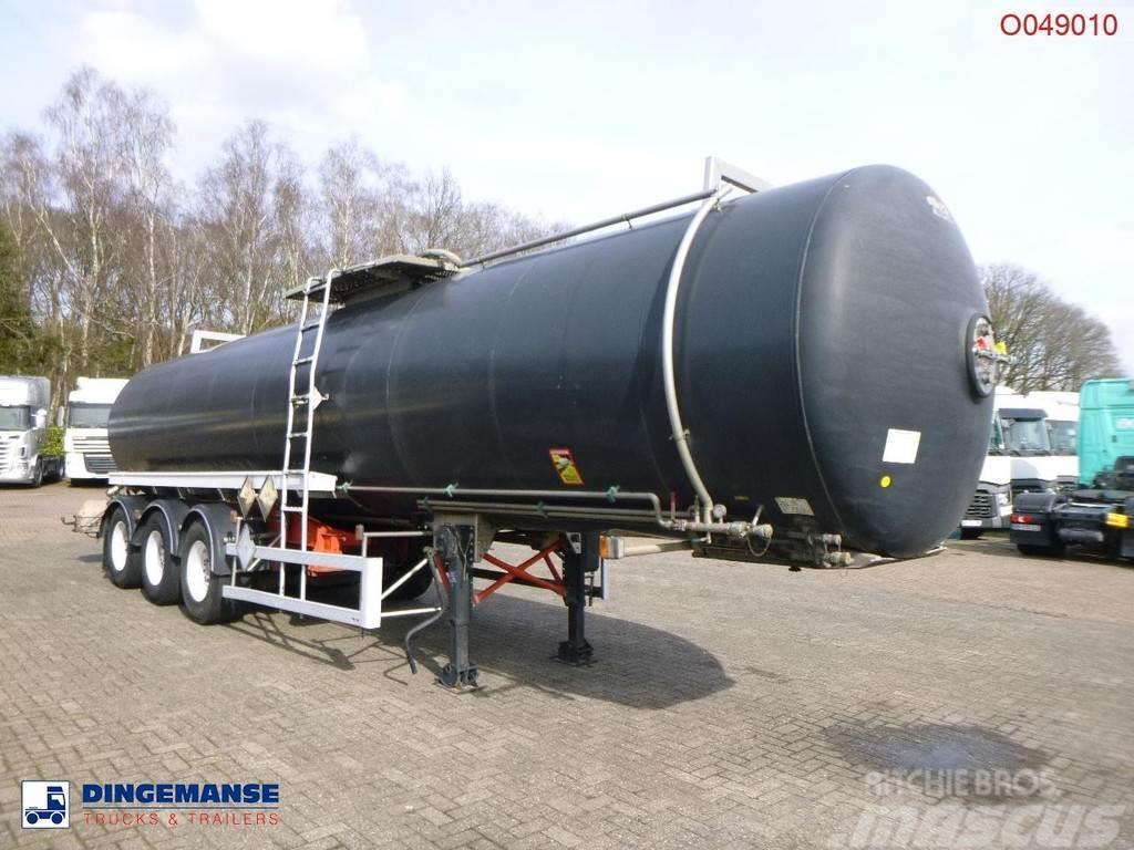Magyar Bitumen tank inox 31 m3 / 1 comp ADR 10-04-2023 Cisterna semi-remorci